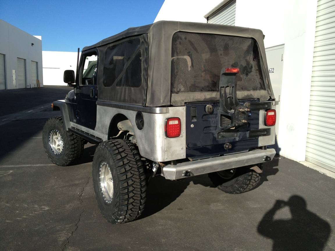 Rear Bumper Jeep Tj Lj Savvy Offroad