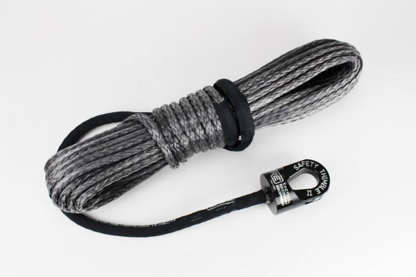 Jeep winch with synthetic rope #3