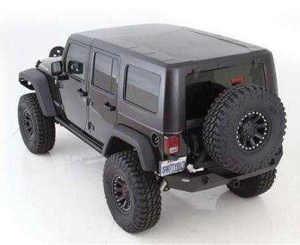 Hard Top 2 Piece W O Upper Doors 07 Pres Wrangler Jk 4 Dr Textured