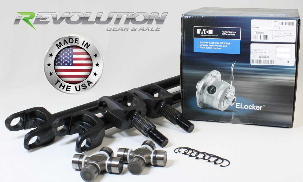 Super 30 Front Axle Kit W Eaton E Locker 30 Spline Super 30 Front Axle Kit W Eaton E Locker 30 Spline