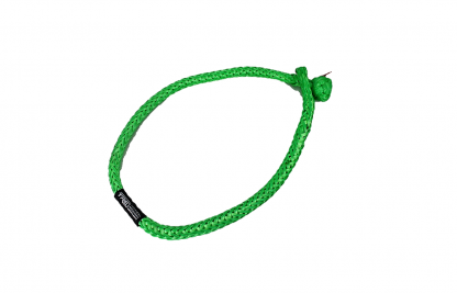 ¾” Lime Green Long Soft Shackle
