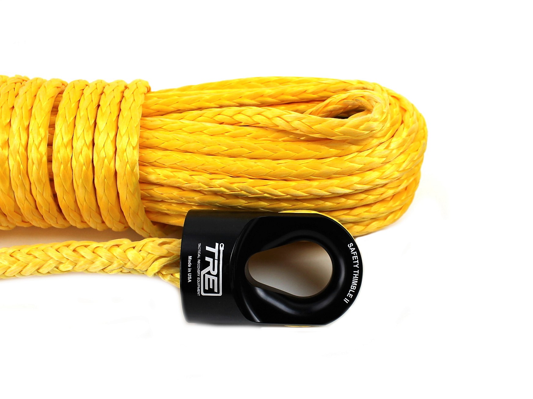 3/8 x 85 ft. Yellow Winch Rope -Tactical Recovery Equipment - 4LowParts